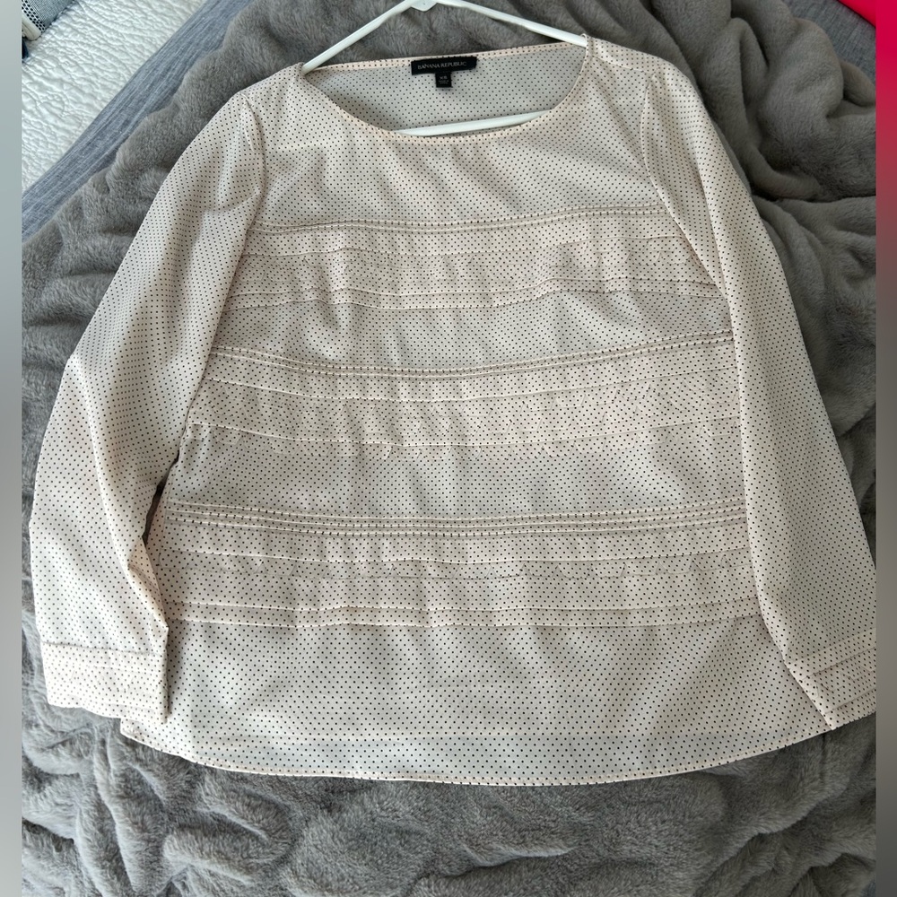 Banana Republic Blouse with Textured Design